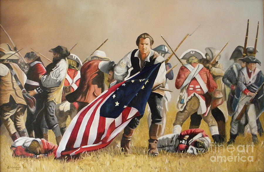 900x587 The Patriot Painting By Robert Arsenault - Patriot Painting