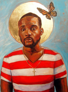 223x300 Copatriot Painter And Muralist Stephen Towns The Marc Steiner - Patriot Painting