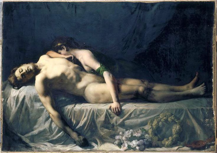 736x519 Artwork By Jean Benner - Patroclus Painting