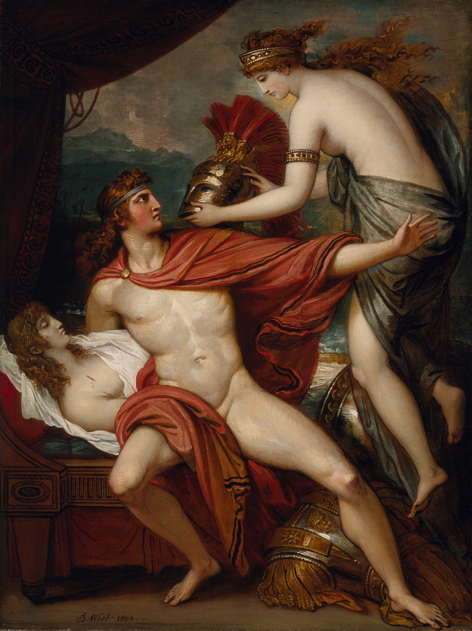 1571x2100 Love And Longing In Art Achilles And Patroclus Sharath Komarraju - Patroclus Painting