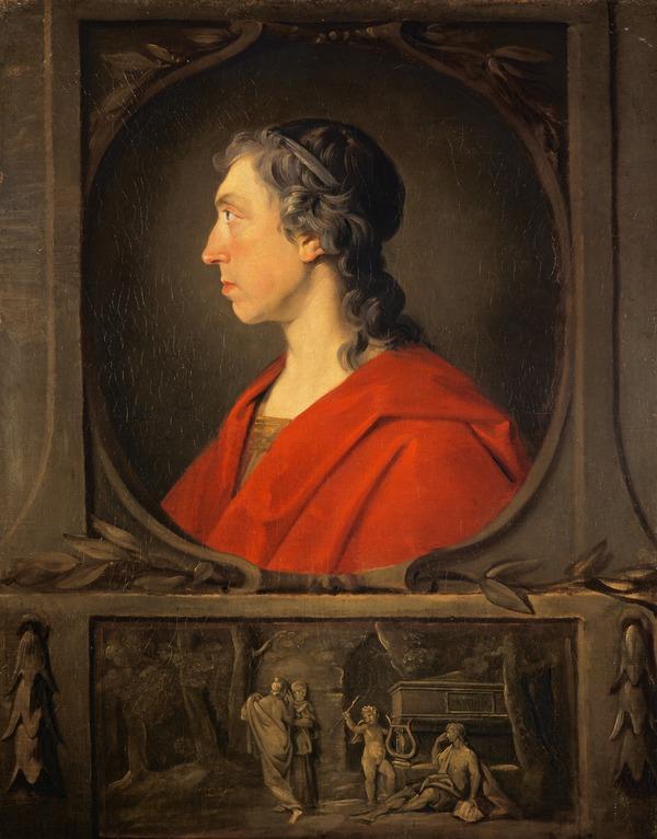 600x766 William Hamilton Of Bangour, 1704 - Patroclus Painting