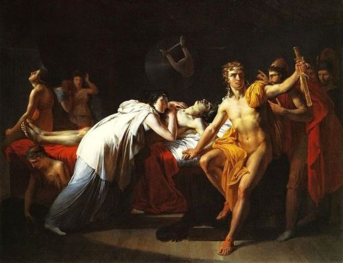 500x384 Briseis Mourning The Corpse Of Patroclus In The Tent Of Achilles - Patroclus Painting
