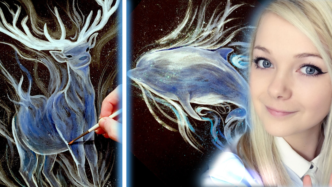 1280x720 Painting Patronuses + Potter Talk! Cottonbun - Patronus Painting