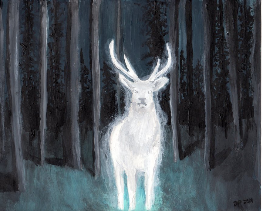 900x695 Patronus By Debra Marie - Patronus Painting
