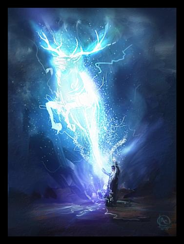 377x500 What's Your Patronuspossible Spoilers Mylot - Patronus Painting