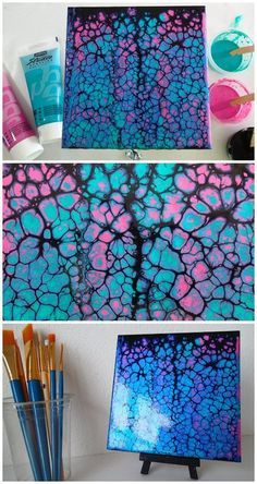 236x444 How To Do A Fun Acrylic Painting Of An Agate Inspired Pattern - Pattern Painting