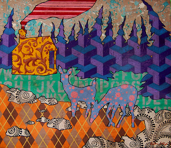 600x519 Pattern Painting Will Schlough - Pattern Painting