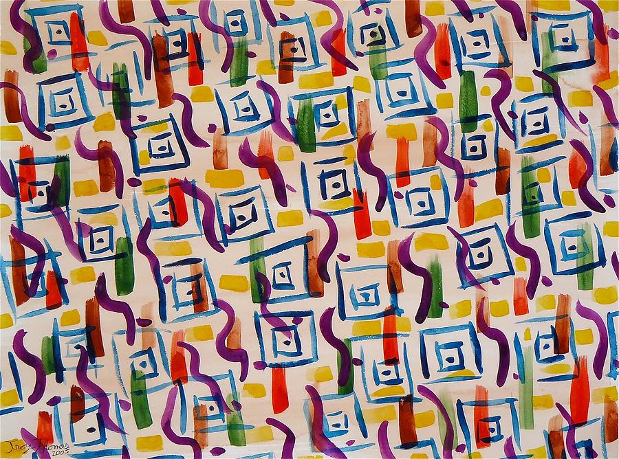 900x668 Pattern Painting By Troy Thomas - Pattern Painting