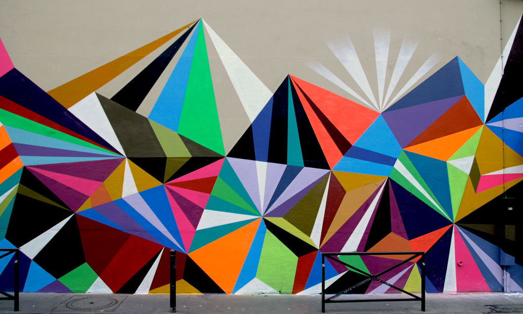 1056x634 Quick Tips Create Geometric Wall Painting Pattern - Pattern Painting