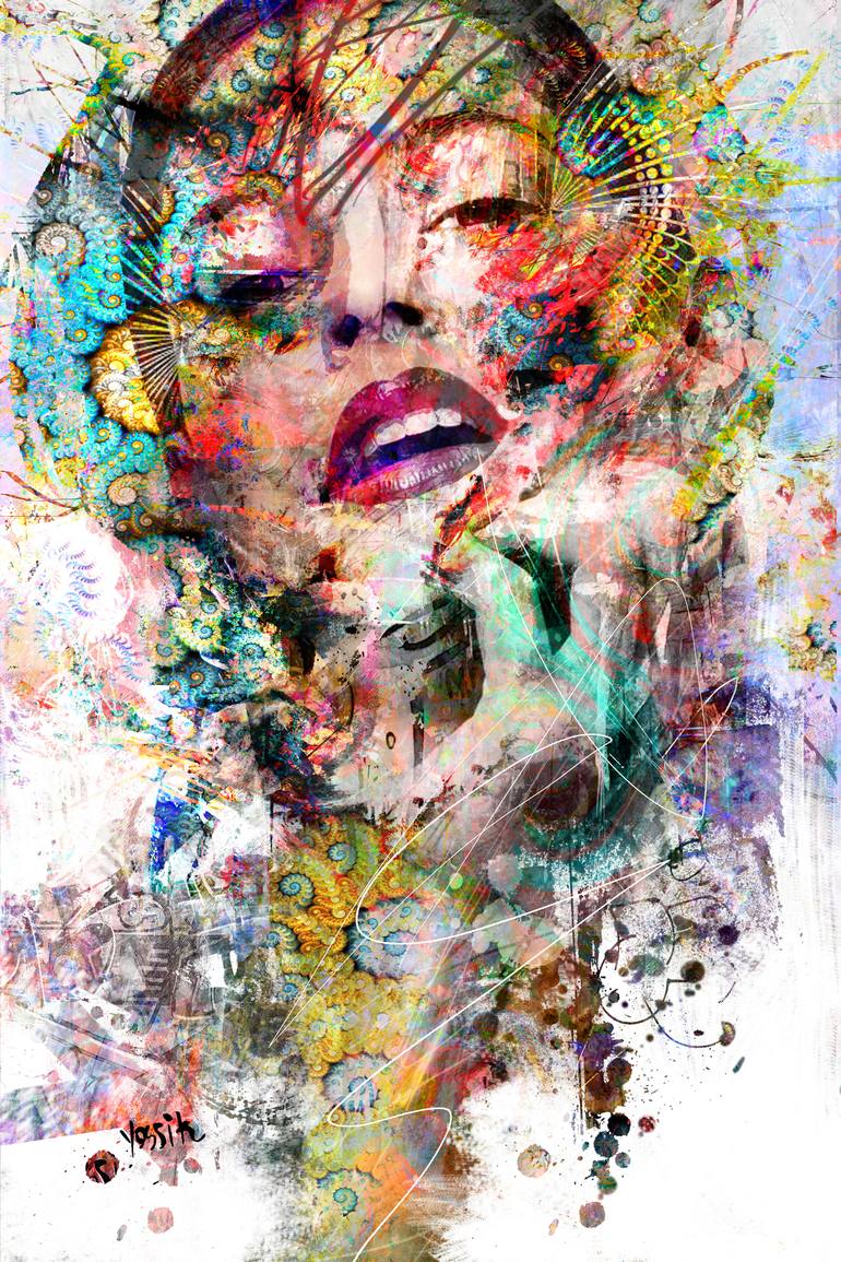 770x1155 Saatchi Art Fix Pattern Painting By Yossi Kotler - Pattern Painting