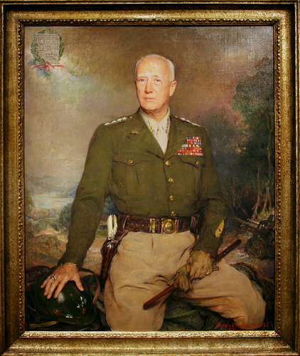 422x500 General George S. Patton, Jr. - Patton Painting