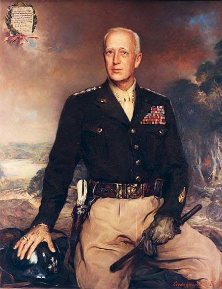 452x588 General Patton On Training The Body - Patton Painting