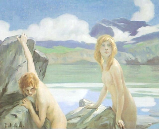 640x519 Paul Chabas William Adolphe Bouguereau, Illustrators And Paintings - Paul Chabas September Morn Painting