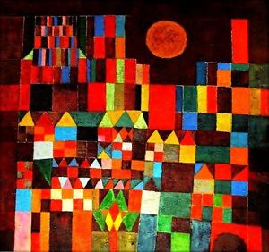 300x282 Quality Hand Painted Oil Painting Repro Paul Klee Castle And Sun - Paul Klee Painting