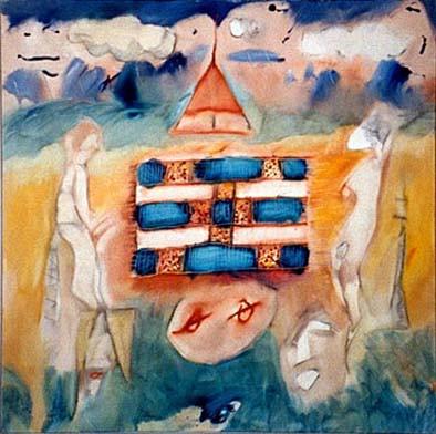 394x392 Chief Rug - Paul Mccartney Painting