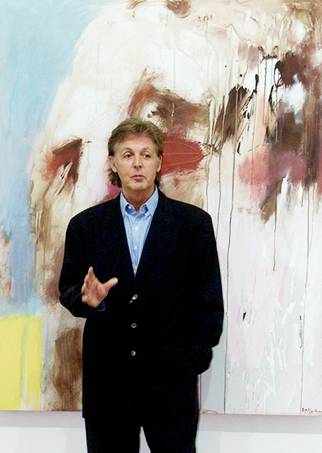 640x901 Did You Know These Celebrities Are Artists Paul Mccartney - Paul Mccartney Painting