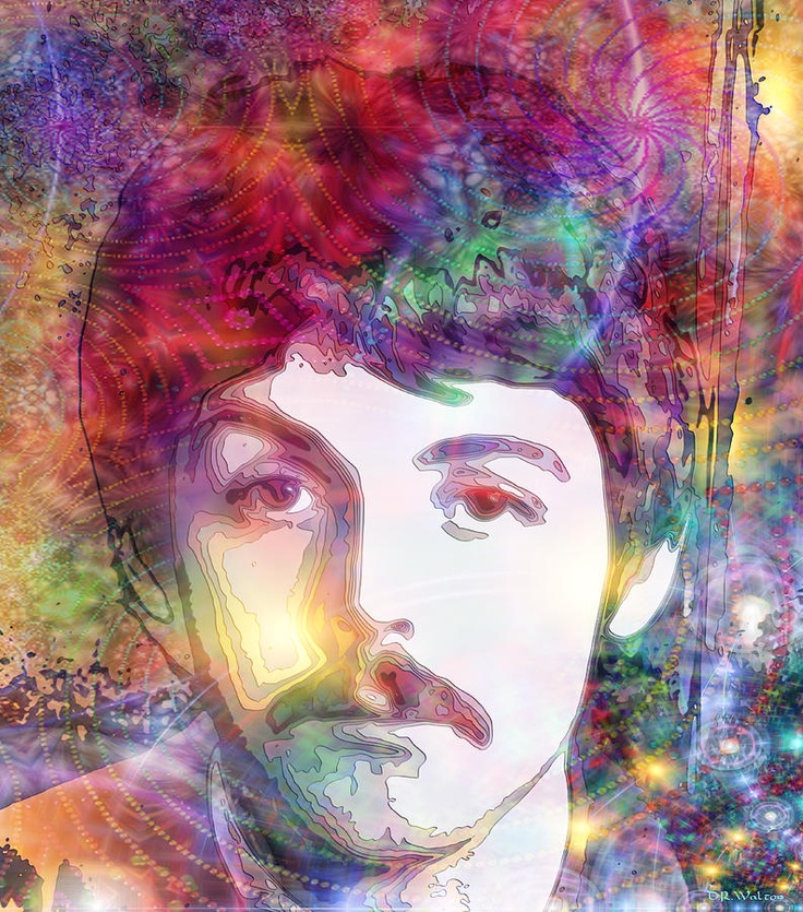 736x835 Paul Mccartney Paintings 122 Best - Paul Mccartney Painting Of John Lennon