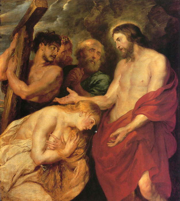 626x700 Christ After The Punishment, 1620 - Paul Painting