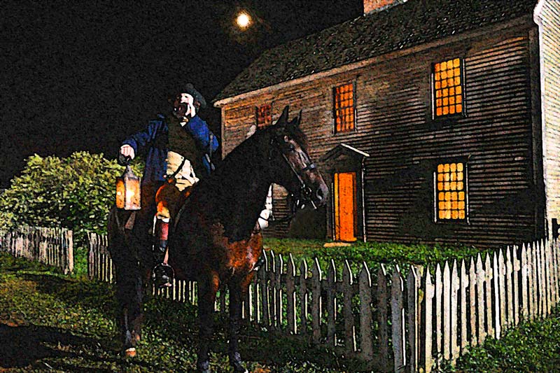 800x533 The Midnight Ride Of Paul Revere Paul Revere's Ride - Paul Revere Midnight Ride Painting