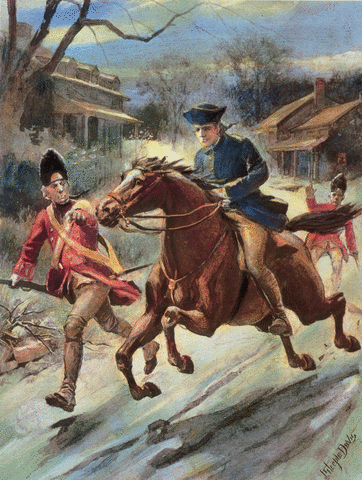 362x480 Paul Revere's Ride Online Research Model - Paul Revere Ride Painting