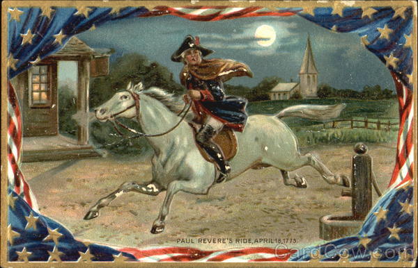 600x386 Memorize Paul Revere's Ride Contest! - Paul Revere Ride Painting