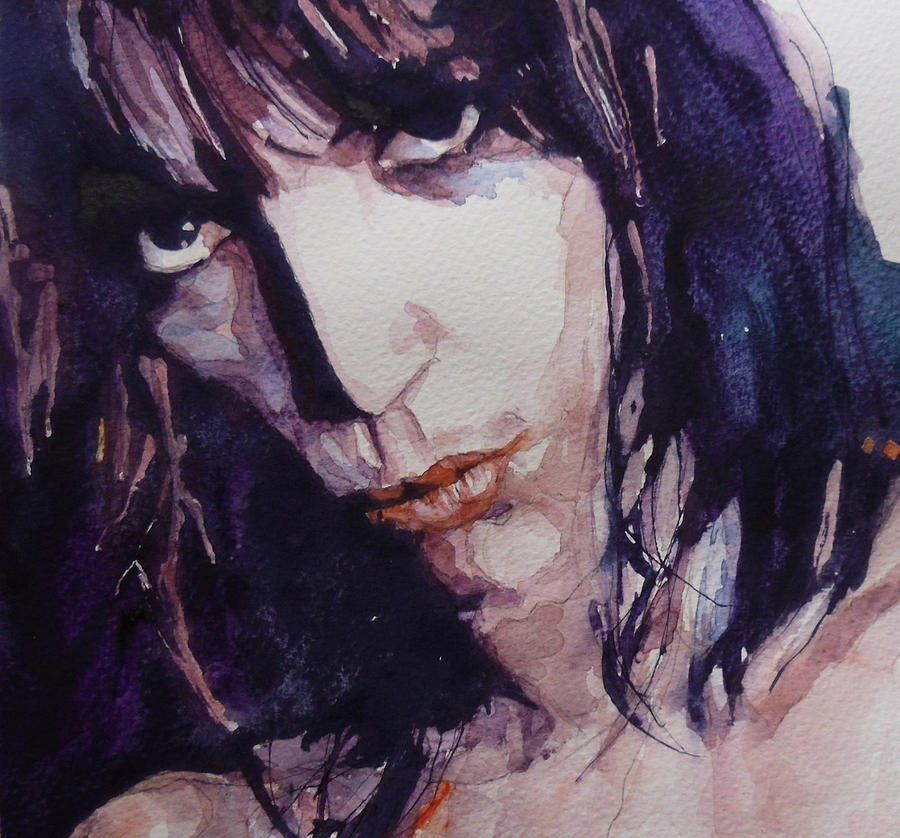 900x838 Patti Smith Painting By Paul Lovering - Paul Smith Painting