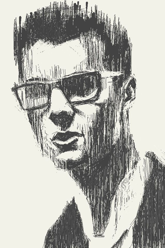 560x840 Paul Smith Ad Model - Paul Smith Painting