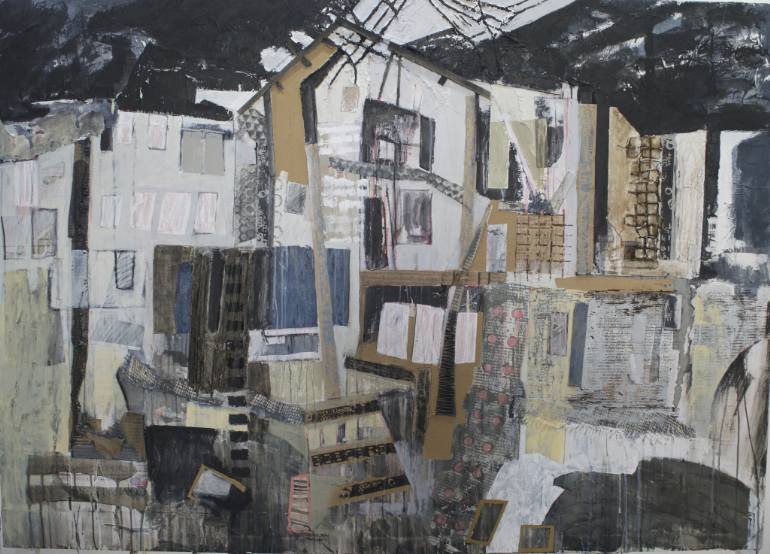 770x554 Saatchi Art No Place Painting By Paul Smith - Paul Smith Painting