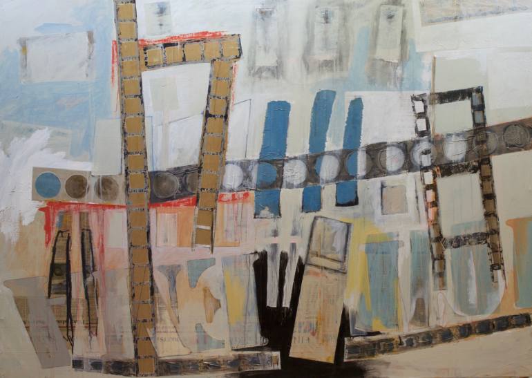 770x547 Saatchi Art Remnants 2 Painting By Paul Smith - Paul Smith Painting