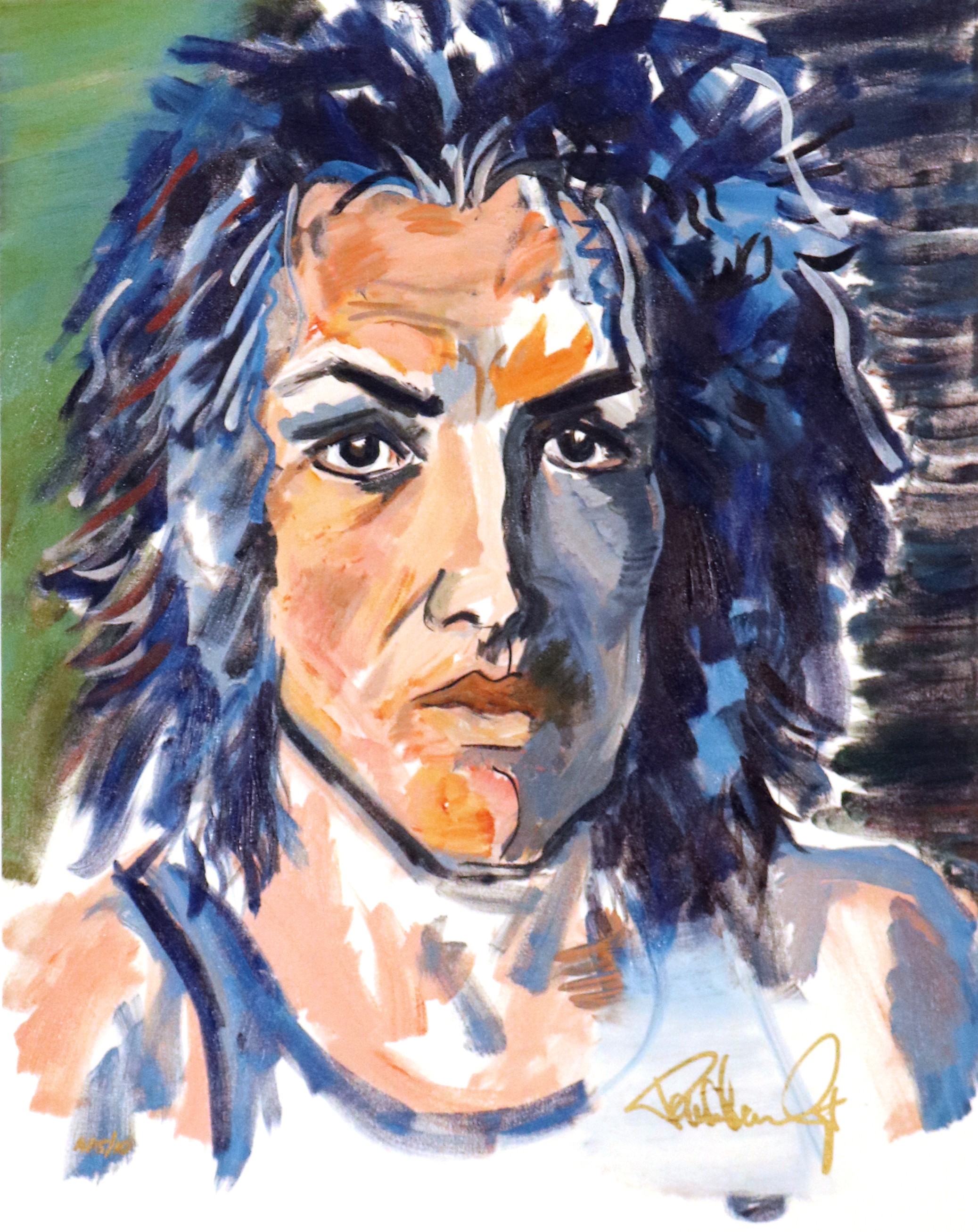 2075x2615 Kiss' Paul Stanley - Paul Stanley Painting