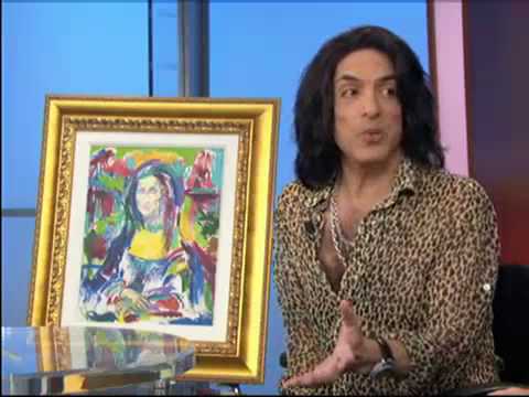 480x360 Kiss Guitarist Paul Stanley's Paintings - Paul Stanley Painting