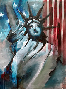 225x300 Paul Stanley Paintings Fine Art America - Paul Stanley Painting