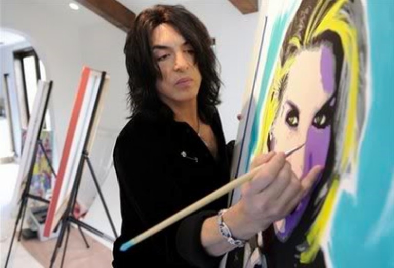 768x522 The Max Collector Kisses Amp Art From Paul Stanley - Paul Stanley Painting
