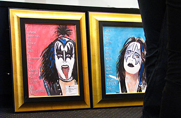 360x235 From Kiss Front Man To Gallery Artiste - Paul Stanley Painting