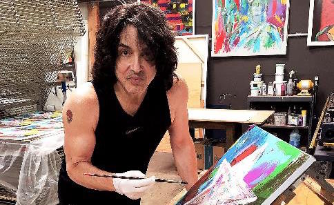484x297 Kiss Frontman Paul Stanley On Painting Amp His April 28th Appearance - Paul Stanley Painting