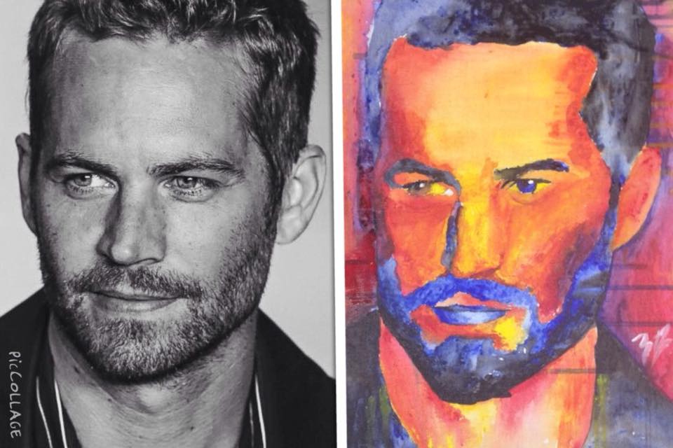 960x640 Paul Walker Painting Ultimate Art Creations By Zack - Paul Walker Painting