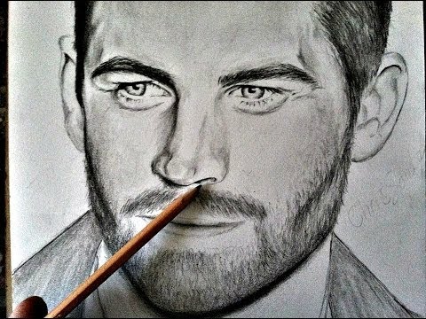480x360 Paul Walker Pencil Time Lapse (Rip) - Paul Walker Painting
