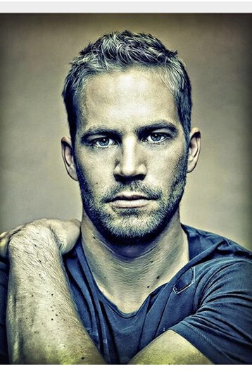 358x527 Custom Poster Paul Walker Painting Print 50x75cm Room Posters Home - Paul Walker Painting