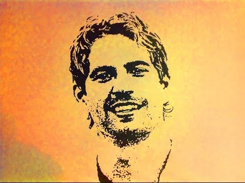 480x360 Tribute To Paul Walker - Paul Walker Painting