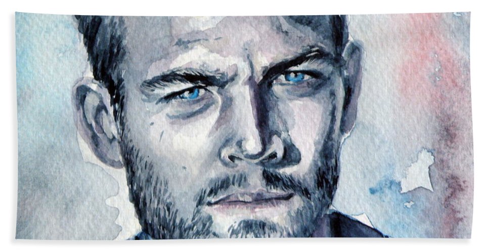 967x500 Paul Walker Beach Sheet For Sale By Kovacs Anna Brigitta - Paul Walker Painting