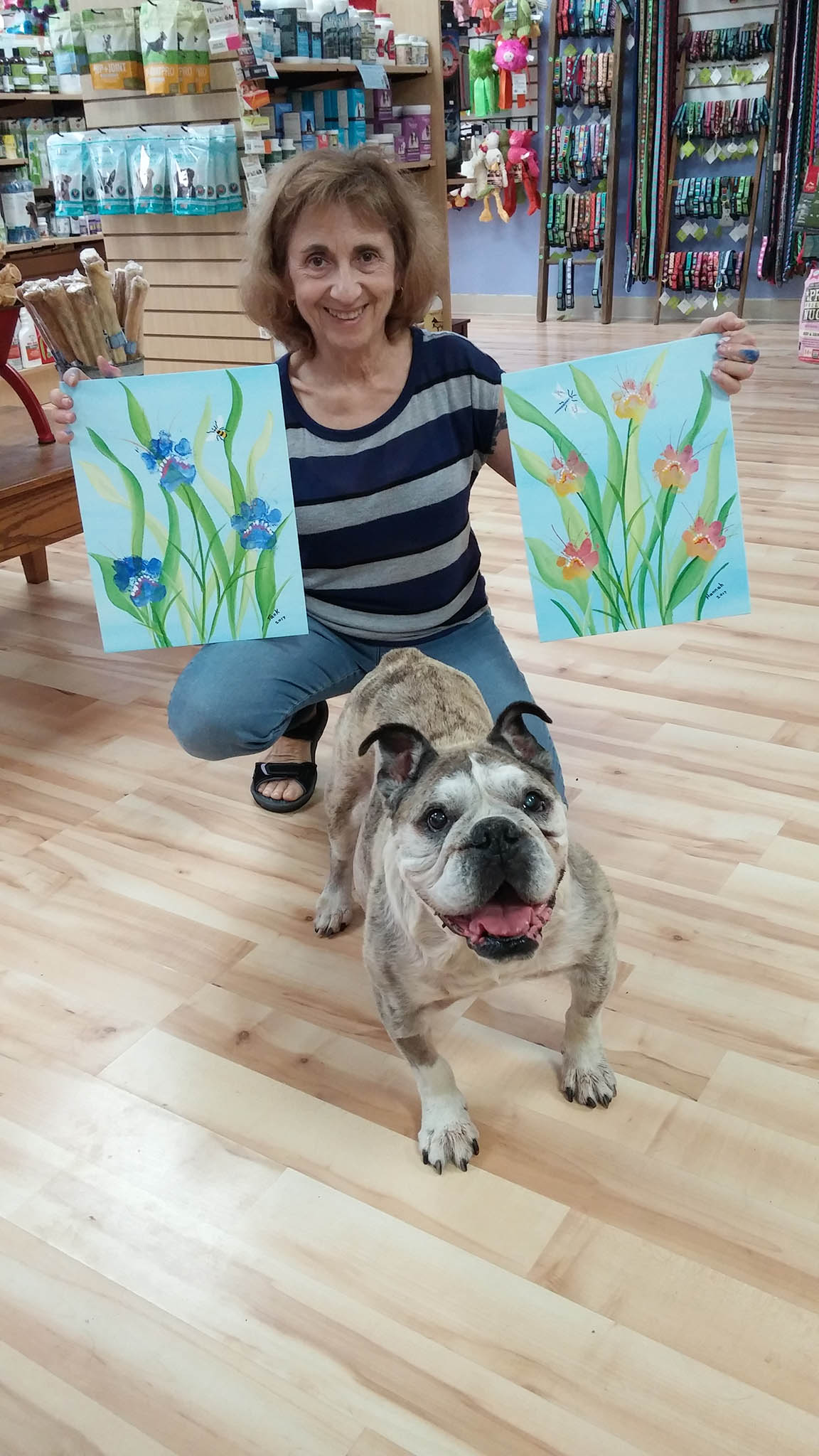 1152x2048 The Story Behind Dog Prints Susan Krieg - Paw Painting With Dogs