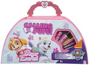 300x222 Girls Skye Everest Paw Patrol Travel Carry Along Art Case Painting - Paw Patrol Painting