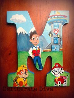 236x315 Paw Patrol Painted Letters! Arts Amp Crafts Painted - Paw Patrol Painting