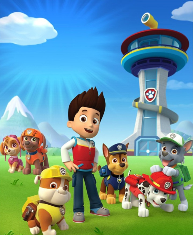 657x800 Diamond Painting Paw Patrol 25x30cm Cartoon Kids Xitin Beads - Paw Patrol Painting