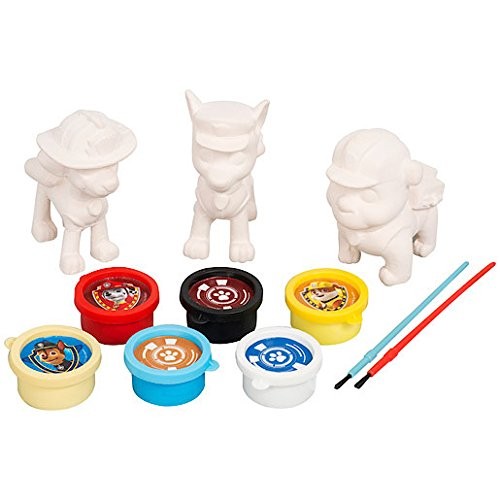 500x500 Paw Patrol Paint Your Own Figures 3 Pack - Paw Patrol Painting Games