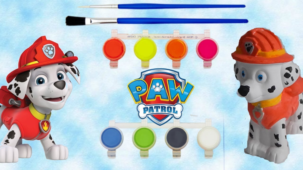 Paw Patrol Painting Games at PaintingValley.com | Explore collection of