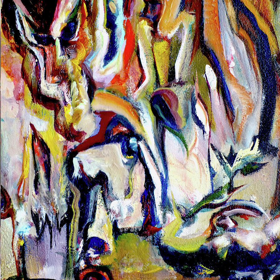 900x900 Vibrant Pd Painting By Benjamin Kaleb Levi - Pd Painting