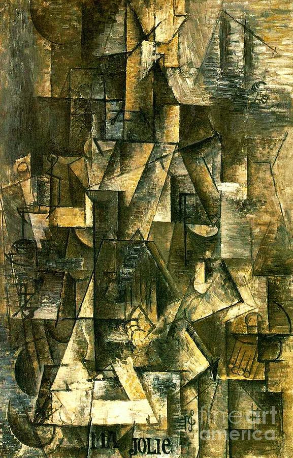 577x900 Ma Jolie Painting By Pg Reproductions - Pd Painting