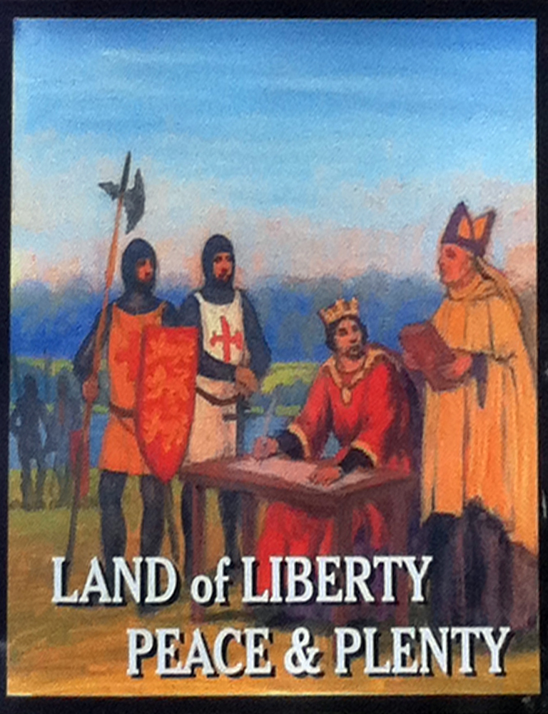 768x1000 The Land Of Liberty, Peace, And Plenty, Chorleywood, Hertfordshire - Peace And Plenty Painting