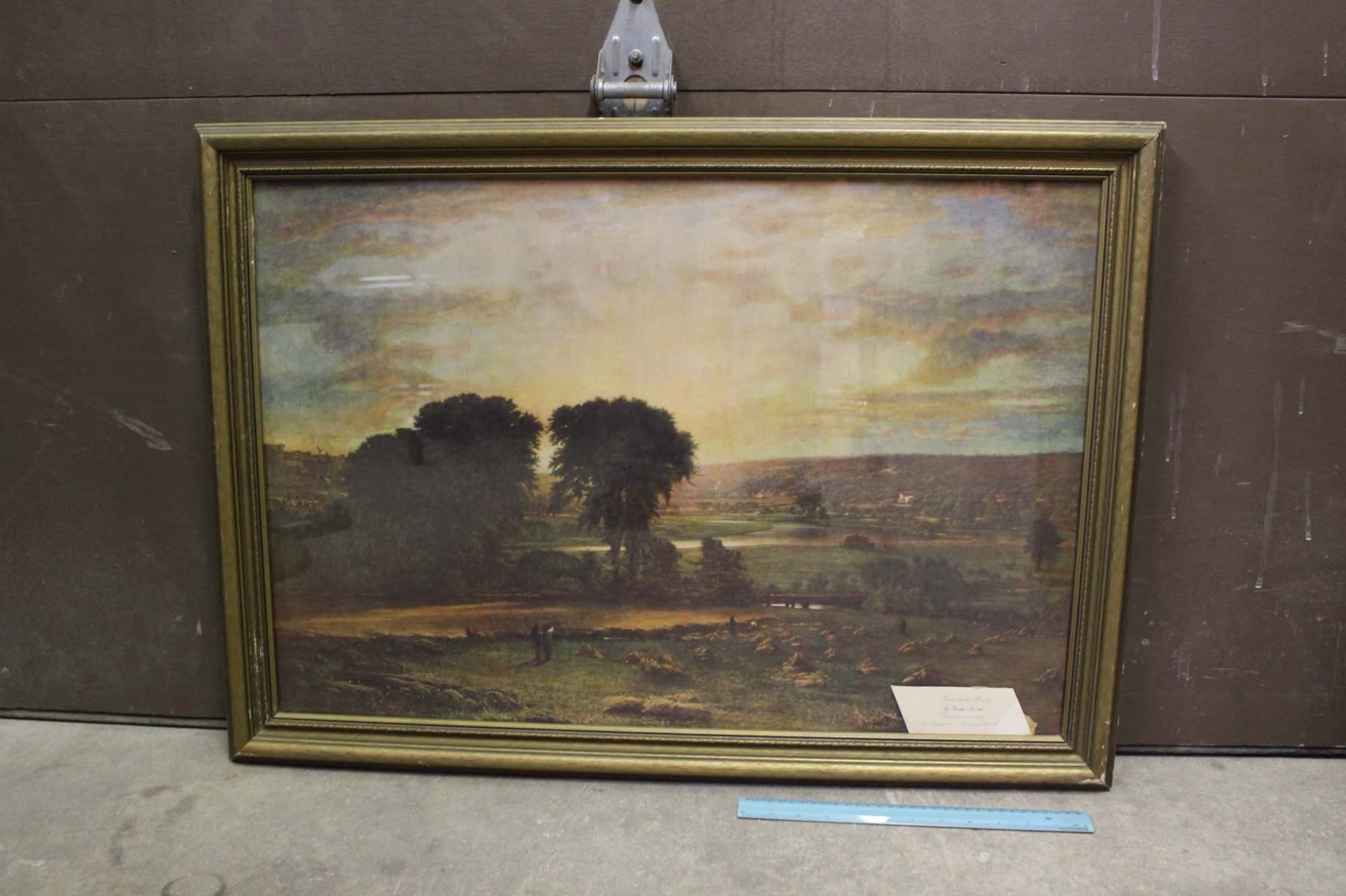 1800x1199 Framed Print - Peace And Plenty Painting